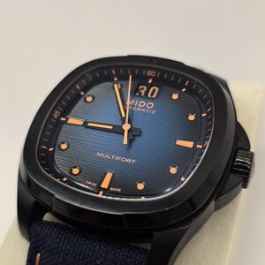 Mido Multifort Blue and Orange Men's Automatic Watch